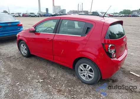2013 Chevrolet Sonic Lt Auto из США, поврежденный, VIN 1G1JC6SHXD4188633